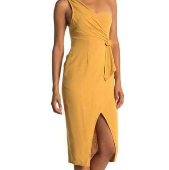 FAVLUX Dresses & Skirts - One-shoulder Midi Dress